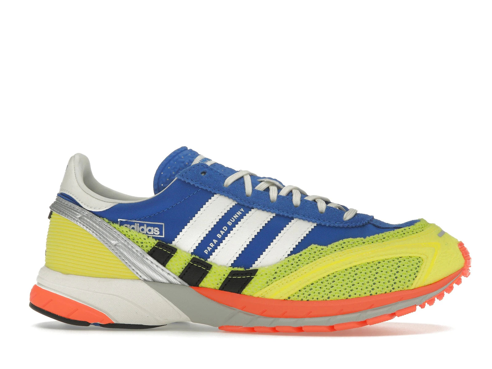 Adidas Adizero SL 72 Bad Bunny Blue - Blue/Core White/Shock Yellow - JQ8757 - 01