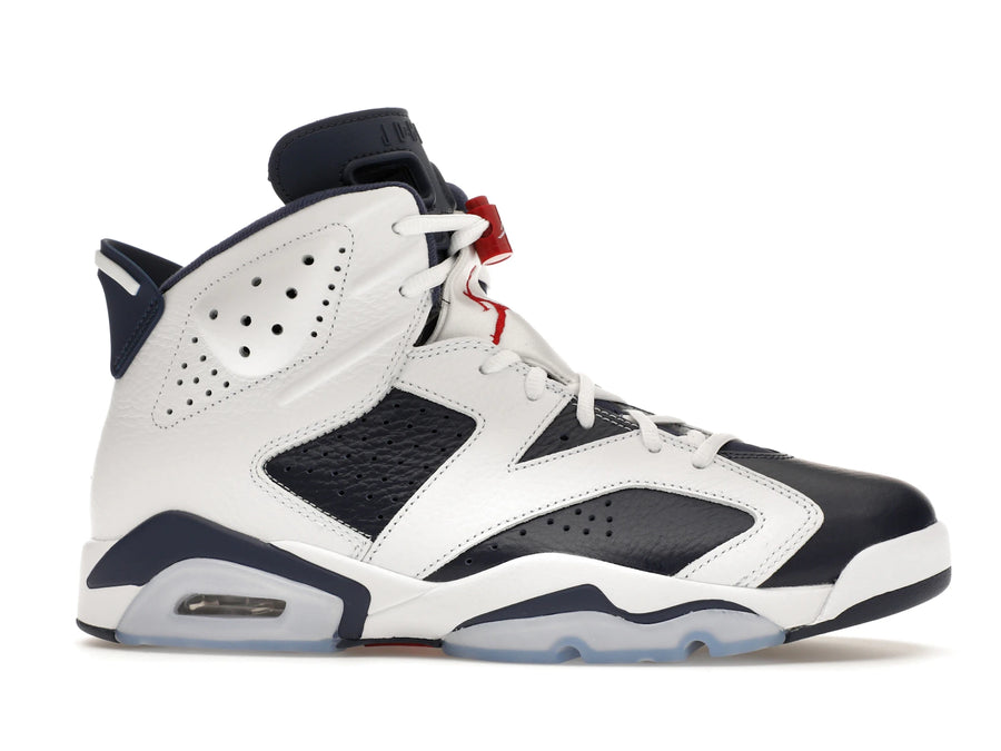 Air Jordan 6 Retro Olympic (2024) - White/Varsity Red/Midnight Navy - CT8529-164 - 01