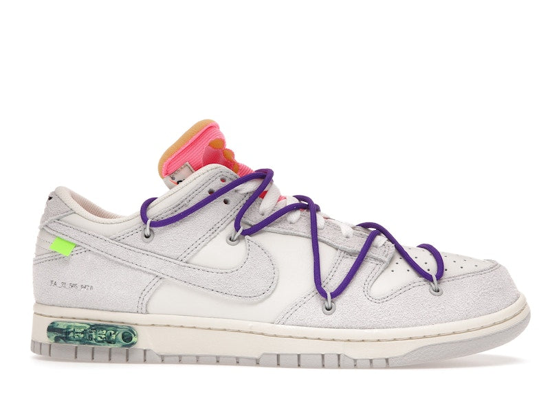 Nike Dunk Low Off White Lot 15 - Sail/Neutral Grey - DJ0950-101 - 01
