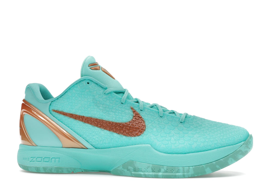 Nike Kobe 6 Protro Jalen Brunson Statue Of Liberty - Hyper Turquoise/Metallic Copper - IQ5774-300 - 01