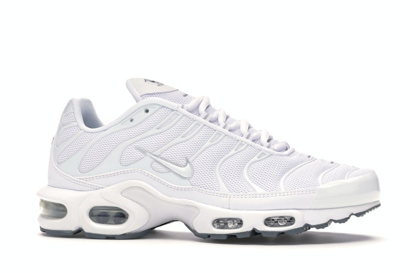 Nike Air Max Plus White - White/White-Black-Cool Grey - nike-air-max-plus-white - 01