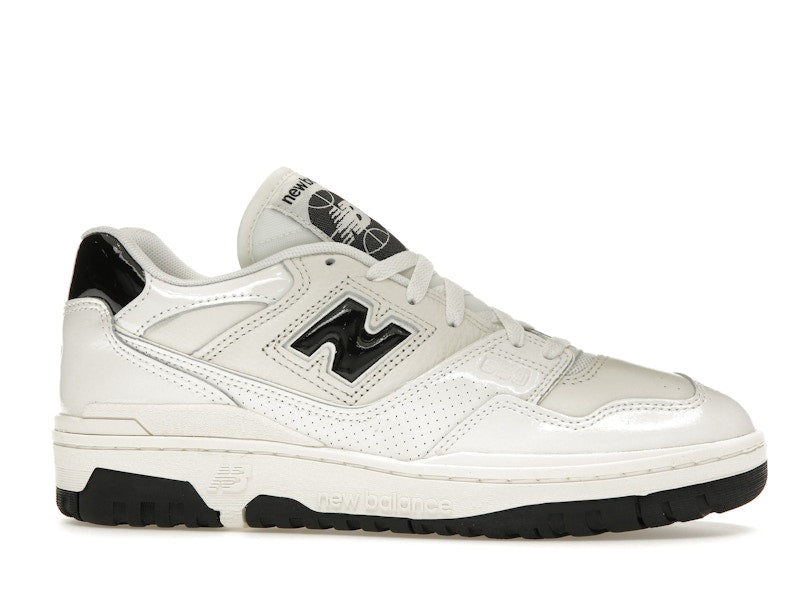 New Balance 550 Sea Salt Black Patent - Sea Salt/Black - BB550YKF - 01