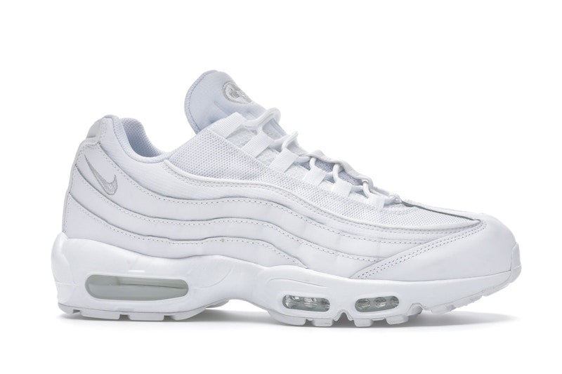 Nike Air Max 95 Essential White Grey Fog - White/Grey Fog/White - CT1268-100 - 01