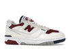 New Balance 550 Maroon Navy - White/Maroon/Navy - BB550VRC - 01