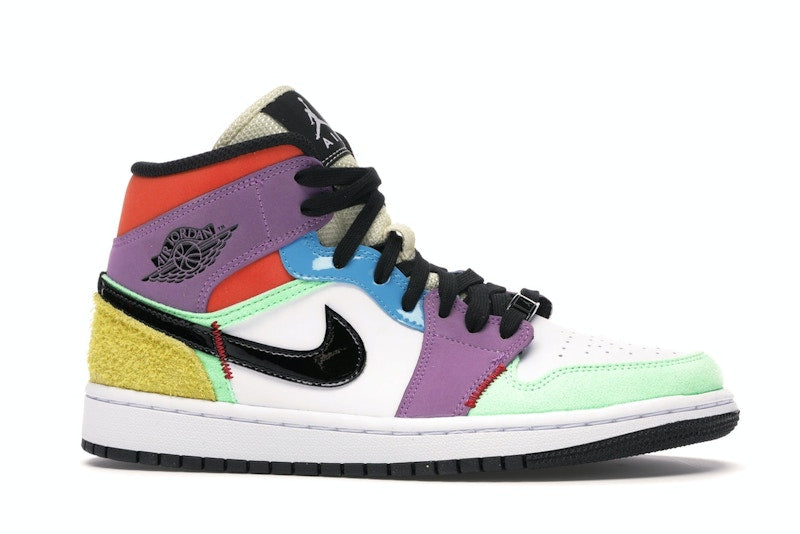 Air Jordan 1 Mid SE Multi Color (W) - visning 1
