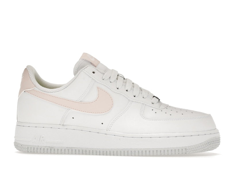 Nike Air Force 1 Low Next Nature White Pale Coral (Women's) - White/Black-Metallic Silver-Pale Coral - DC9486-100 - 01