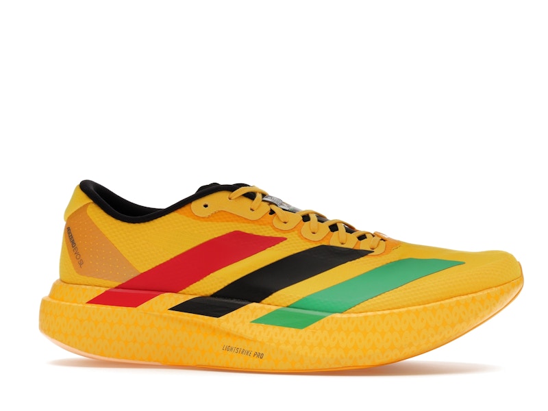 adidas Adizero Evo SL Bob Marley Bold Gold - Bold Gold/Core Black/Pure Ruby - KJ3625 - 01