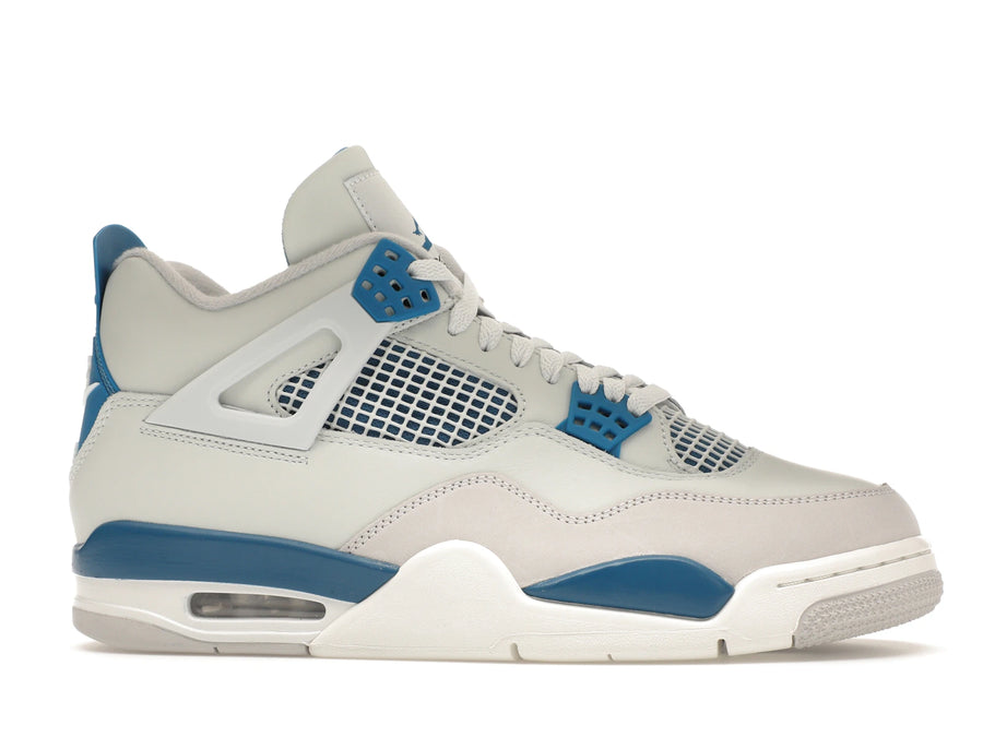 Air Jordan 4 Retro Military Blue (2024) - Off-White/Military Blue/Neutral Grey - FV5029-141 - 01