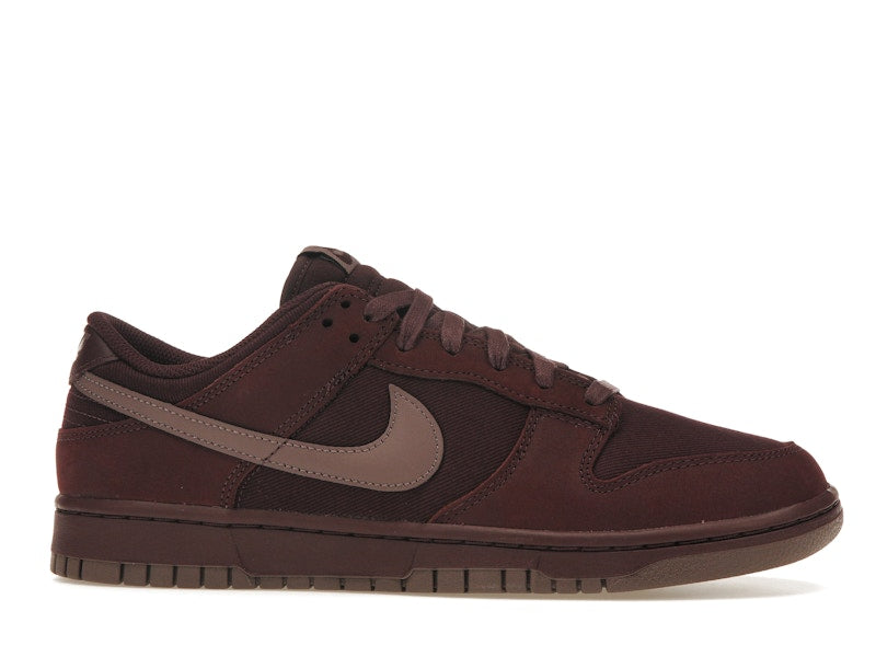 Nike Dunk Low Retro Premium Burgundy Crush - vue 2