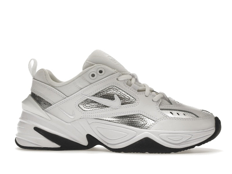 Nike M2K Tekno White Metallic Silver Black (Women's) - White/White-Metallic Silver-Black - CJ9583-100 - 01