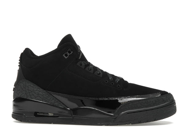 Air Jordan 3 Retro Black Cat (2025) - Black/Dark Charcoal/Black - CT8532-001 - 01