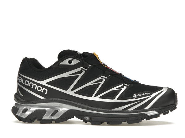 Salomon Xt 6 Gore Tex Black Silver - Black/Black/Footwear Silver - L47450600 - 01