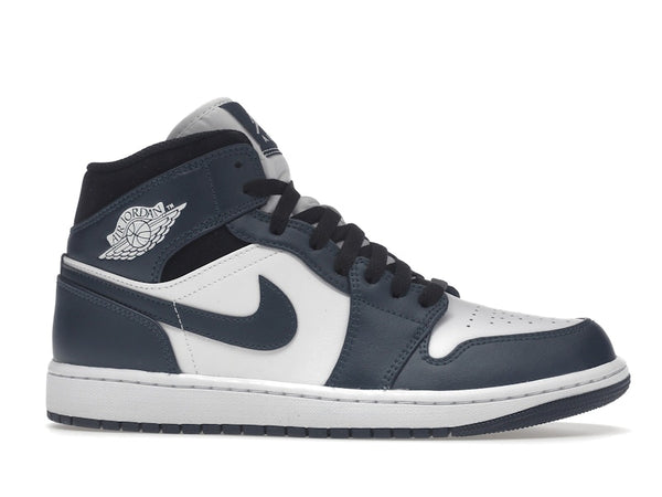 Air Jordan 1 Mid Dark Teal - Armory Navy/White-Black - 554724-411 - 01