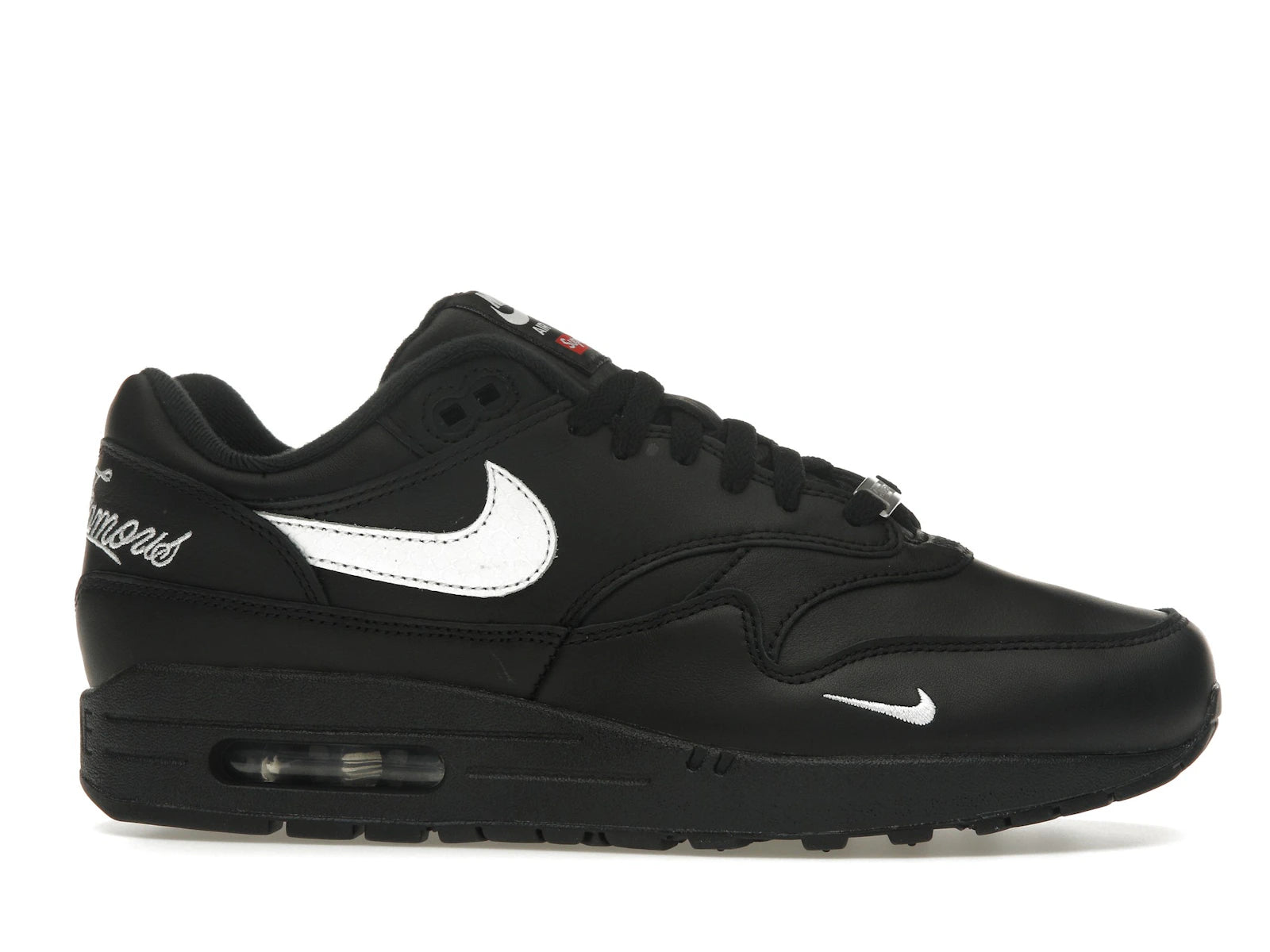 Nike Air Max 1 87 SP Supreme Black White - Black/White/Black - HF8813-001 - 01