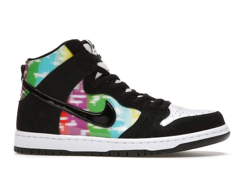 Nike SB Dunk High TV Signal - Black/Multi - CZ2253-100 - 01
