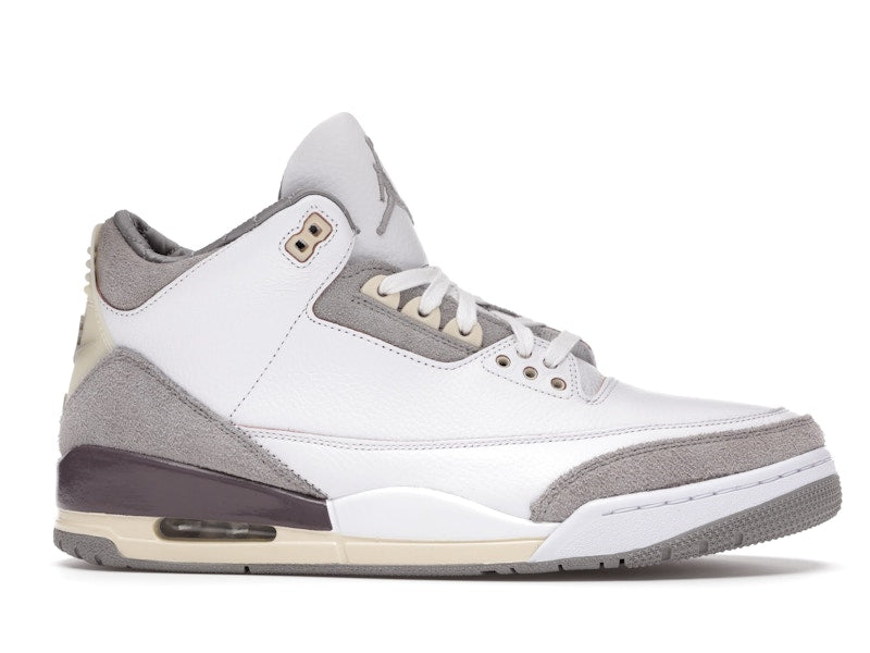 Air Jordan 3 Retro A Ma Maniere (W) - White/Medium Grey-Violet Ore-White - DH3434-110 - 01