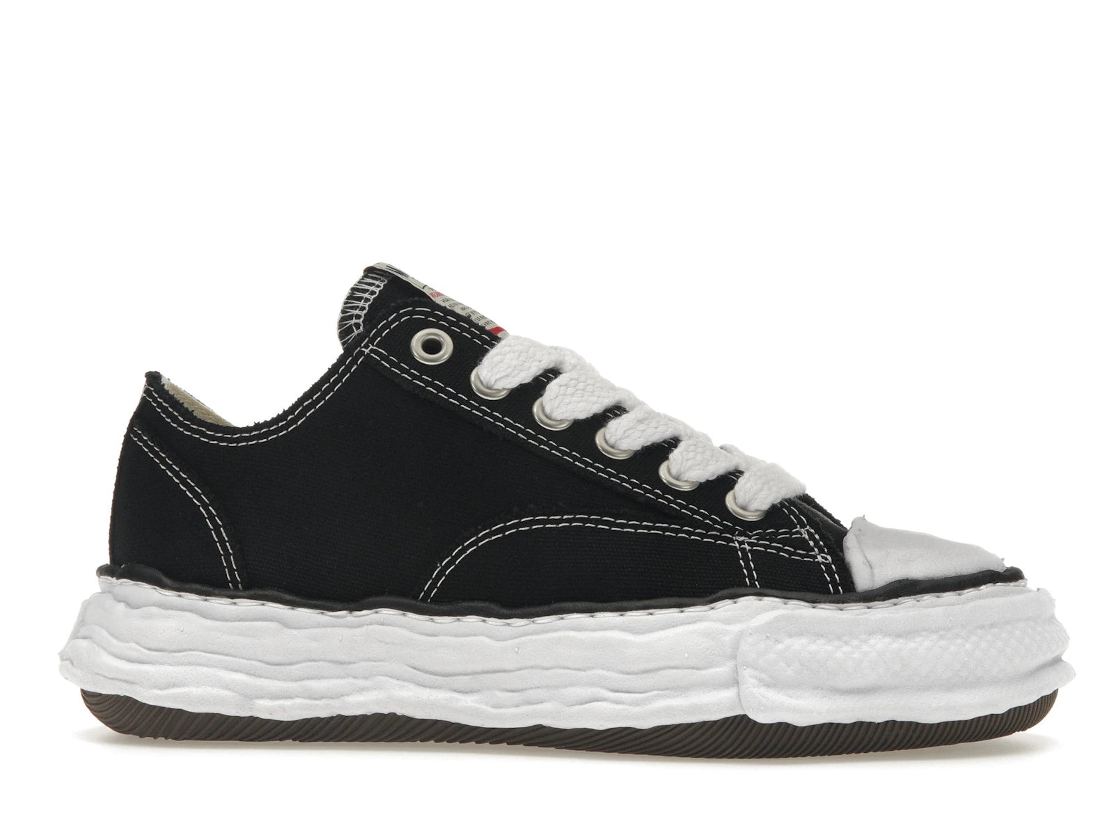 Maison Mihara Yasuhiro Peterson 23 OG Sole Canvas Low Black White - Black/White - A11FW702-BLK - 01