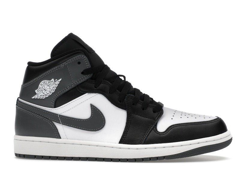 Air Jordan 1 Mid Black White Iron Grey - Black/White/Iron Grey - DQ8426-001 - 01