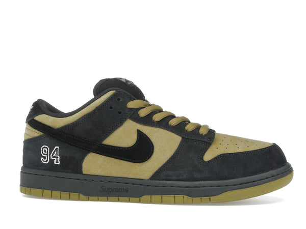 Nike SB Dunk Low Supreme 94 Camper Green - Camper Green/Camper Green/Black - HQ8487-300 - 01