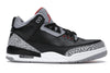 Air Jordan 3 Retro Black Cement (2018) - Black/Fire Red-Cement Grey-White - 854262-001 - 01