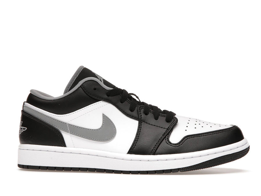 Air Jordan 1 Low Black White Grey - Black/Particle Grey-White - 553558-040 - 01