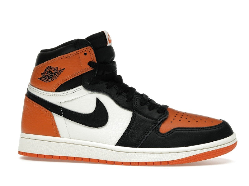 Air Jordan 1 Retro High OG Shattered Backboard (2025) - Black/Black-Sail-Starfish - DZ5485-008 - 01