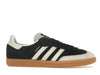 Adidas Samba OG Black Wonder White Womens - Core Black/Wonder White/Silver Metallic - IE5836 - 01