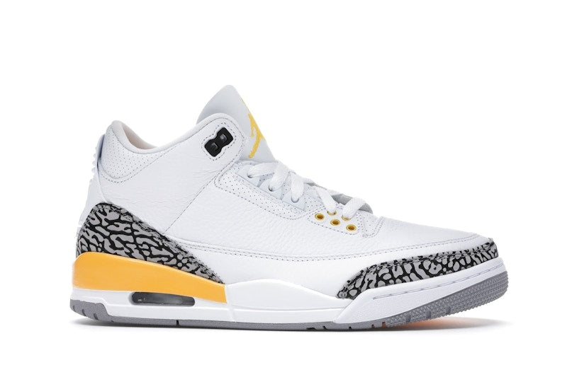 Air Jordan 3 Retro Laser Orange (W) - White/Laser Orange-Cement Grey-Black - CK9246-108 - 01