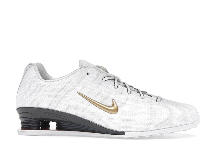 Nike Shox Z White Metallic Gold - White/Metallic Gold/Black - HQ7540-100 - 01