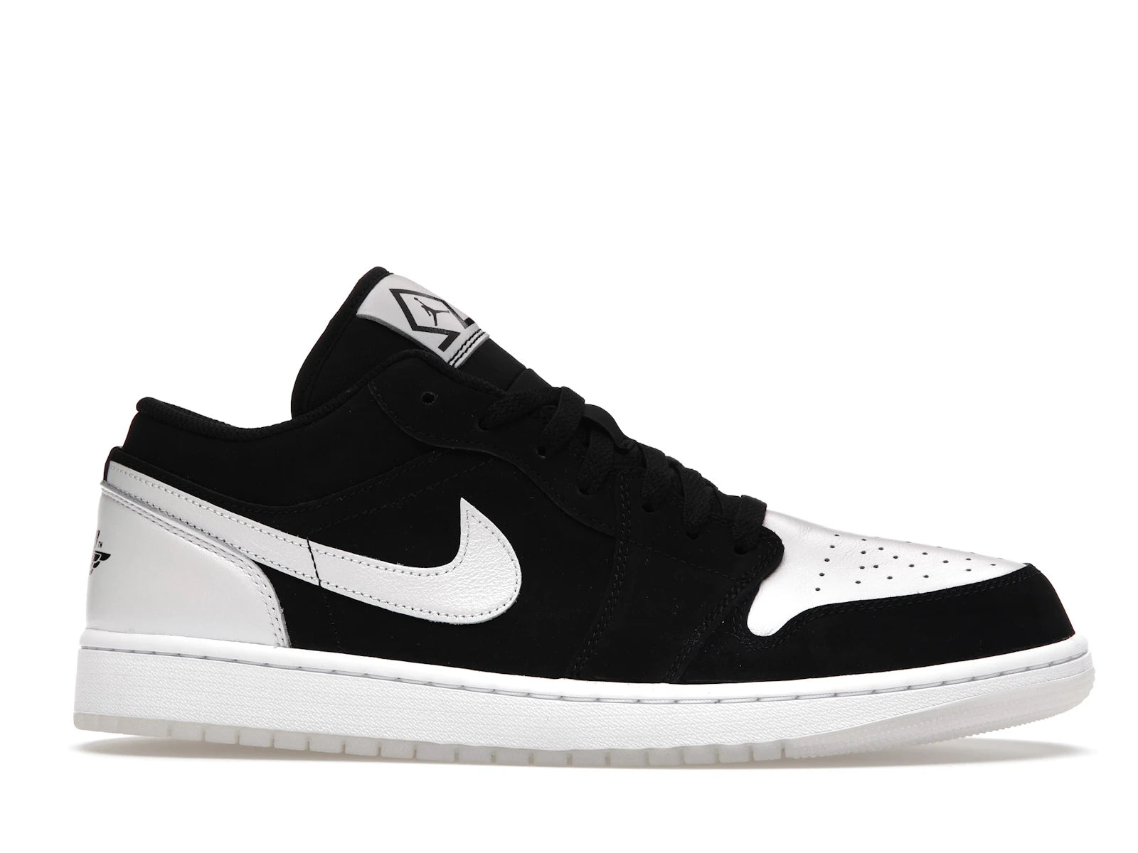 Air Jordan 1 Low Diamond Shorts - Black/Multi-Color/White/Black - DH6931-001 - 01