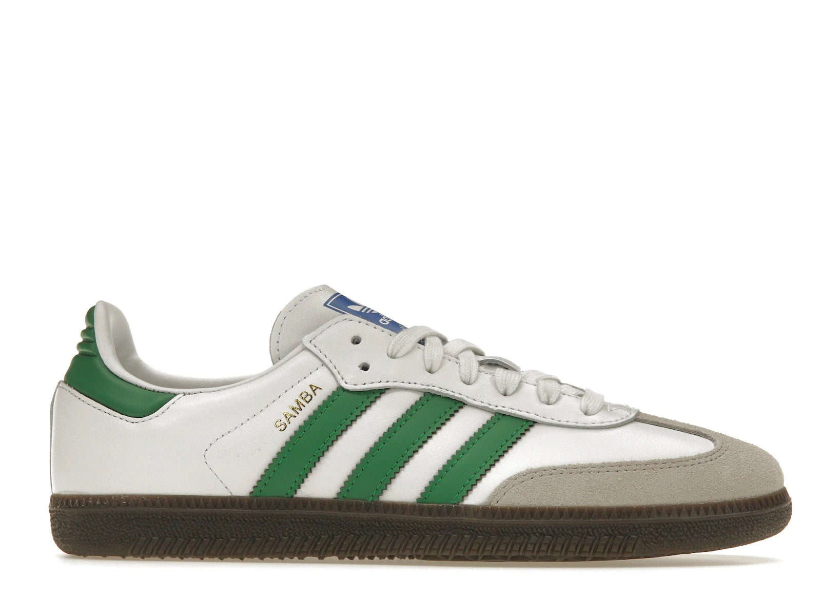 Adidas Samba OG Footwear White Green - Footwear White/Green/Supplier Color - IG1024 - 01