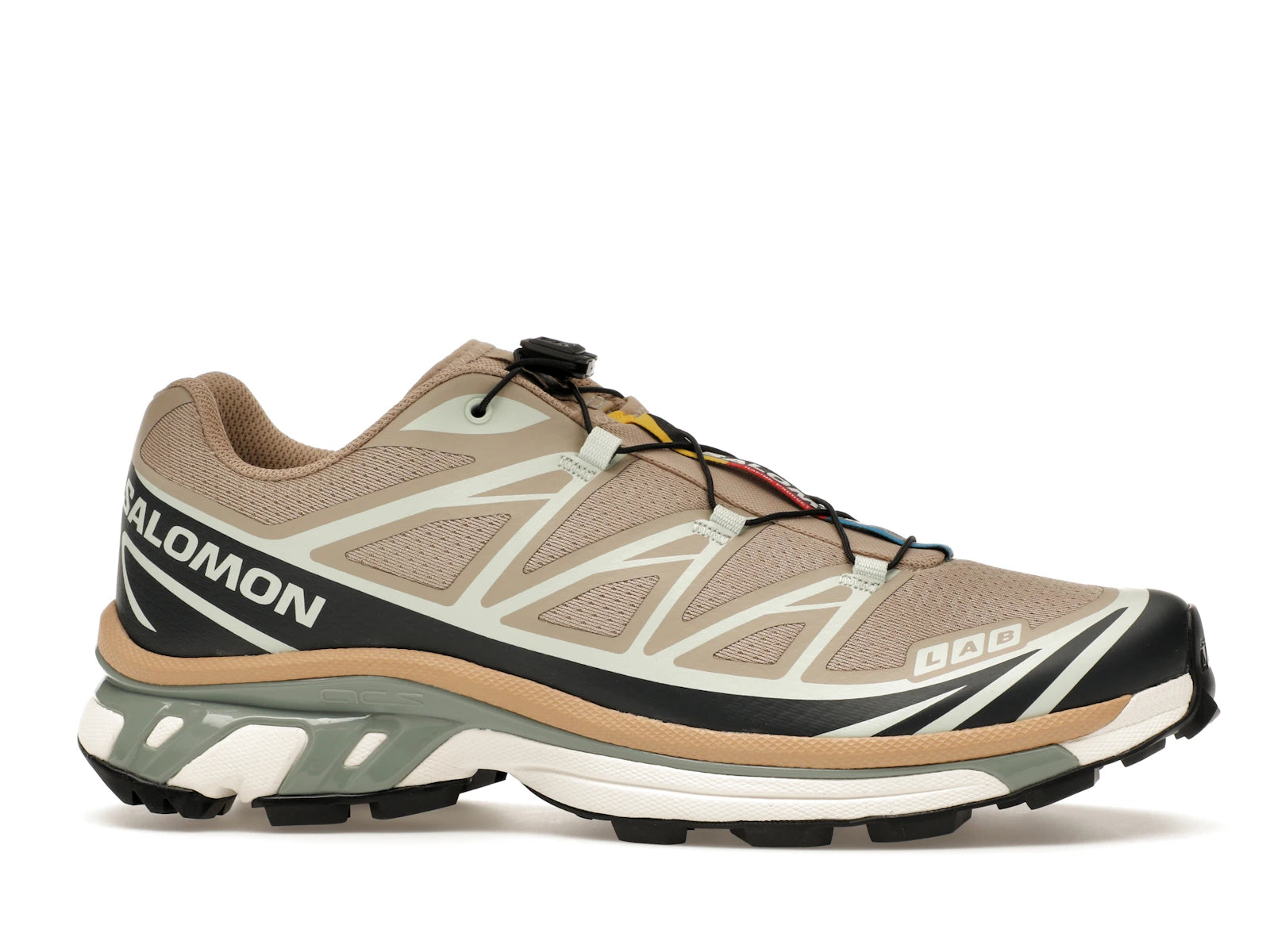 Salomon XT 6 Oxford Tan - Oxford Tan/Carbon/Clearly Aqua - L47737400 - 01