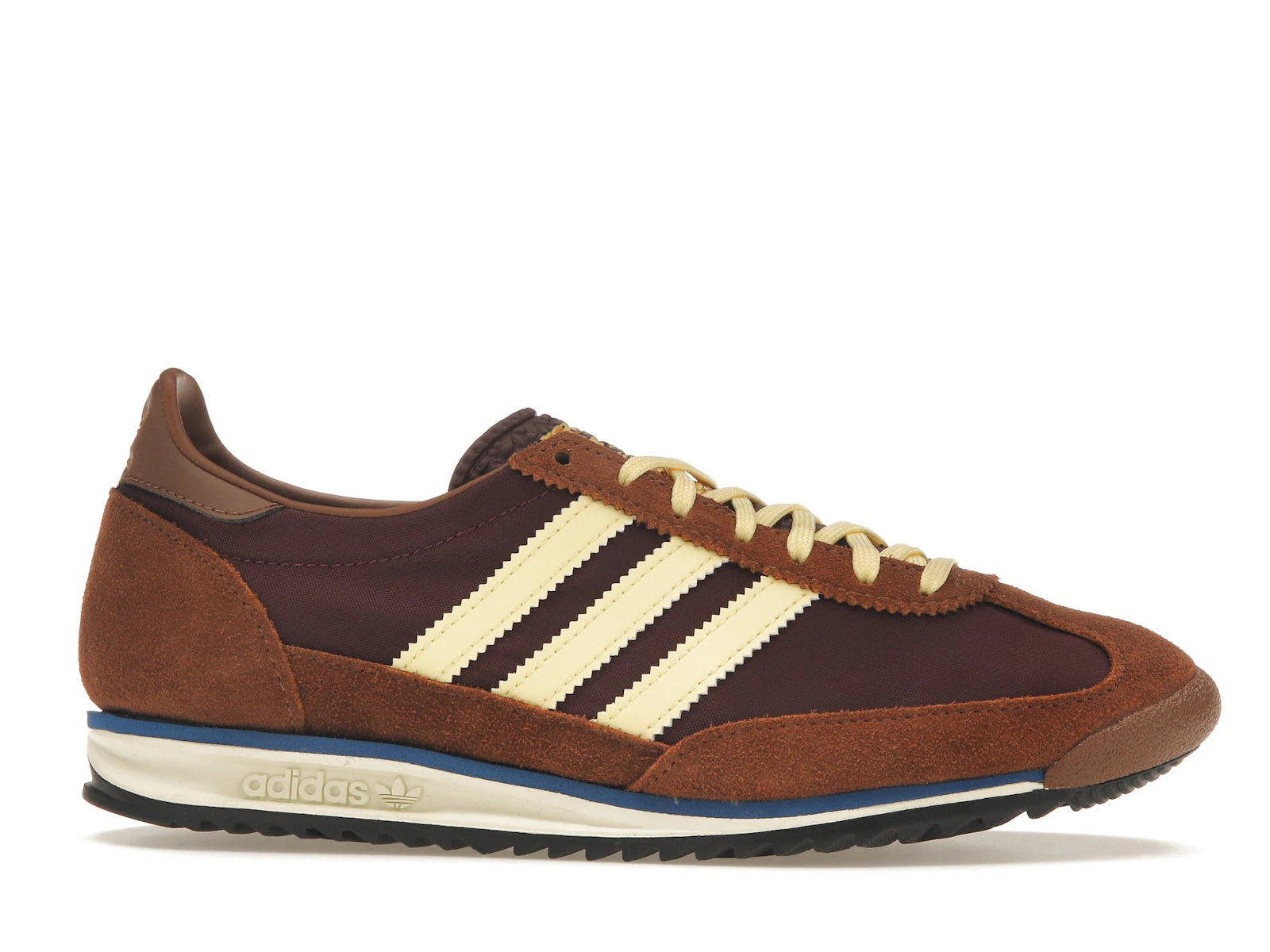 Adidas Sl 72 OG Maroon Preloved Brown - Maroon/Almost Yellow/Preloved Brown - IE3425 - 01