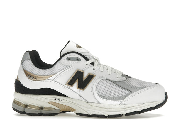 New Balance 2002R White Black Gold Metallic - White/Black/Gold Metallic - M2002RPN - 01
