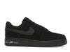 Nike Air Force 1 Low '07 SE Black University Blue - Black/Black/University Blue - HV6223-001 - 01