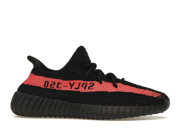Adidas Yeezy Boost 350 V2 Core Black Red - Core Black/Red/Core Black - BY9612 - 01