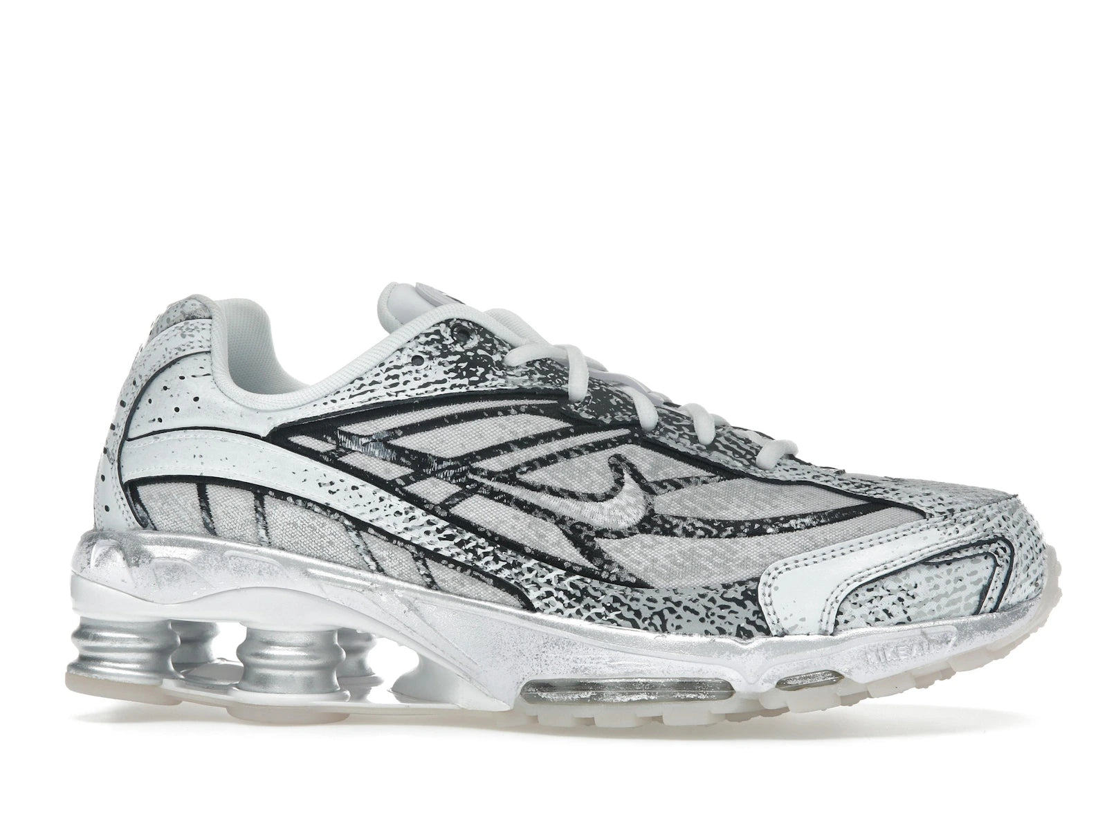 Nike Shox Ride 2 Metallic Platinum - White/Metallic Platinum/Black/Flat Gold - IB8174-100 - 01