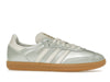 adidas Samba OG Linen Green Metallic (Women's) - Linen Green Metallic/Off White/Cyber Metallic - IG1965 - 01