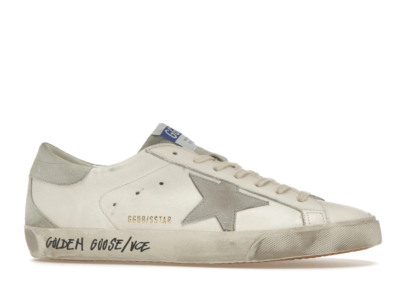 Golden Goose Super Star White Ice Grey - White/Ice/Grey - GMF00102.F005359.11166 - 01