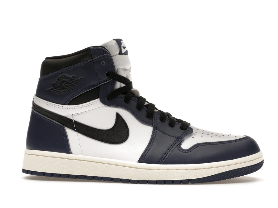 Air Jordan 1 Retro High OG Midnight Navy - Midnight Navy/Black-White-Sail - DZ5485-401 - 01