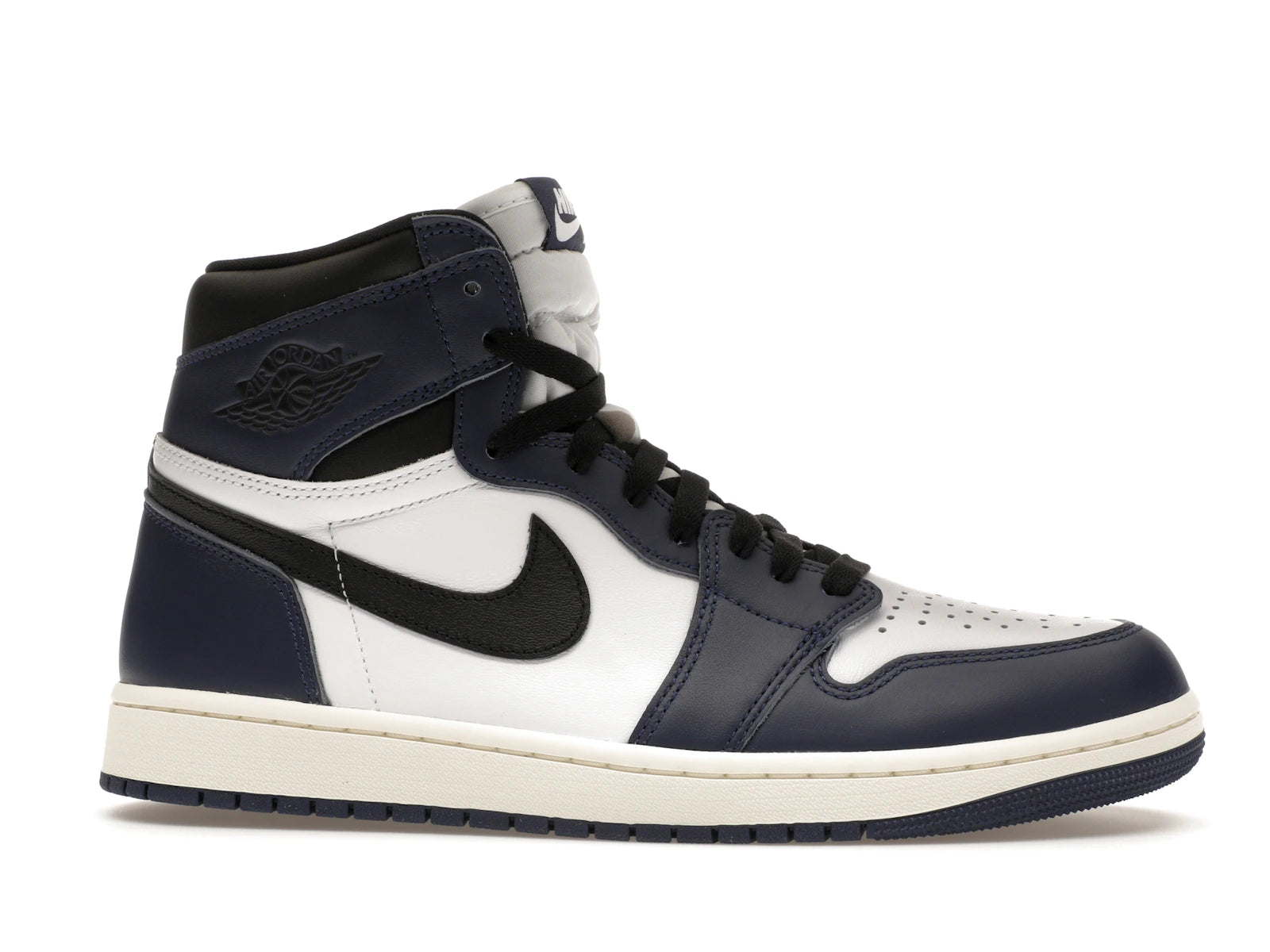 Air Jordan 1 Retro High OG Midnight Navy - Midnight Navy/Black-White-Sail - DZ5485-401 - 01