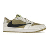 Air Jordan 1 Retro Low Golf Travis Scott Neutral Olive - Neutral Olive/Black-Sail-LT Lemon Twist-Baroque Brown-White - FZ3124-200 - 01