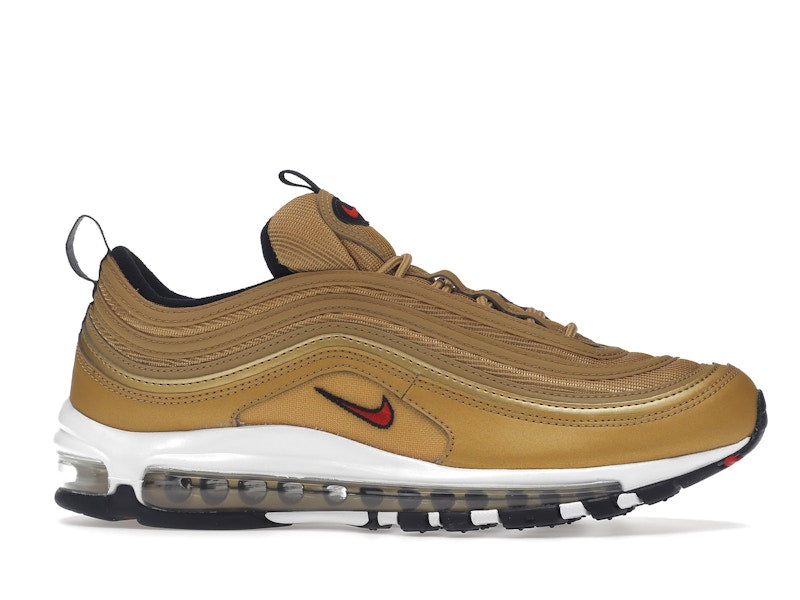 Nike Air Max 97 Gold Bullet (2023) - Metallic Gold/Varsity Red-White-Black - DM0028-700 - 01
