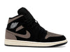 Air Jordan 1 Mid SE Olive Grey - Black/Light Wild Mango/Olive Grey - IB7110-002 - 01