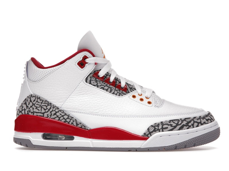 Air Jordan 3 Retro Cardinal Red - White/Light Curry-Cardinal Red-Cement Grey - CT8532-126 - 01