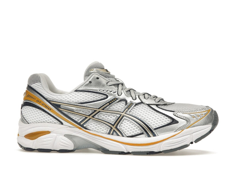 ASICS GT-2160 White Pure Silver Gold - White/Pure Silver - 1203A275-102 - 01