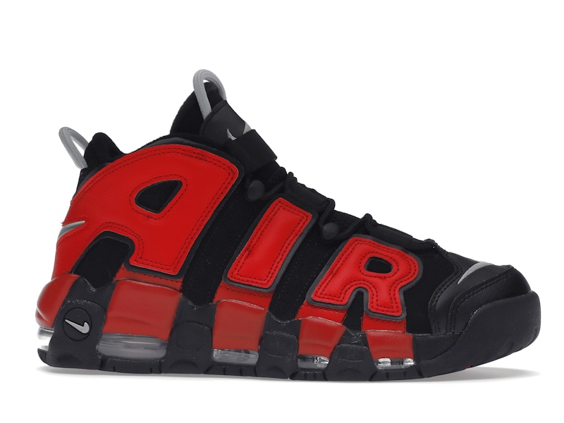 Nike Air More Uptempo Alternates Split Navy Red - Black/University Red-White - DJ4400-001 - 01