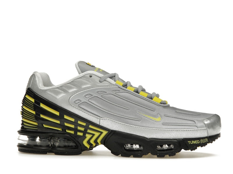 Nike Air Max Plus 3 Metallic Silver Opti Yellow - Metallic Silver/Light Smoke Grey/Obsidian/Opti Yellow - FZ4623-001 - 01