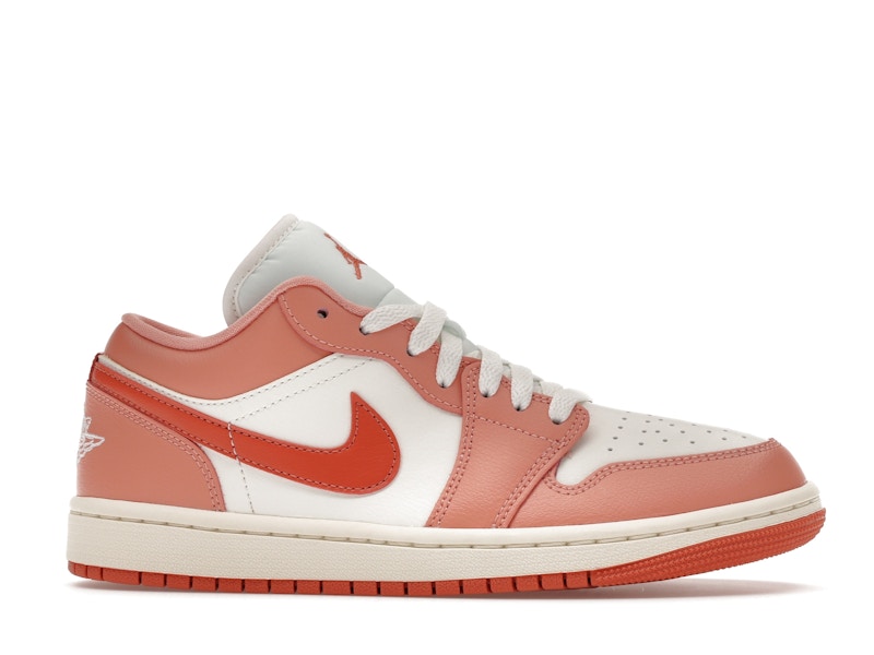Air Jordan 1 Low Madder Root (Women's) - Sail/Light Madder Root/Pale Ivory/Madder Root - DC0774-180 - 01