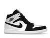 Air Jordan 1 Mid Diamond Shorts - White/Black - DH6933-100 - 01